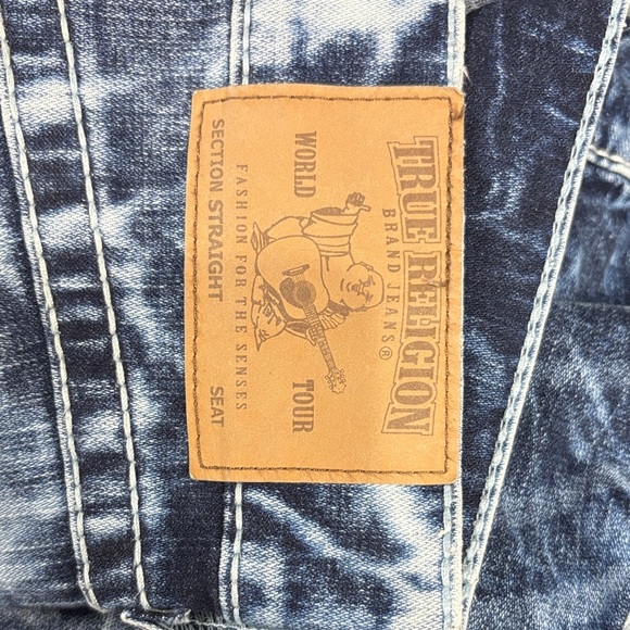 True Religion Acid Wash Jeans - Picture 3 of 5